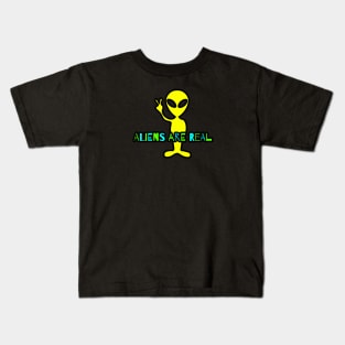 Aliens Are Real Kids T-Shirt